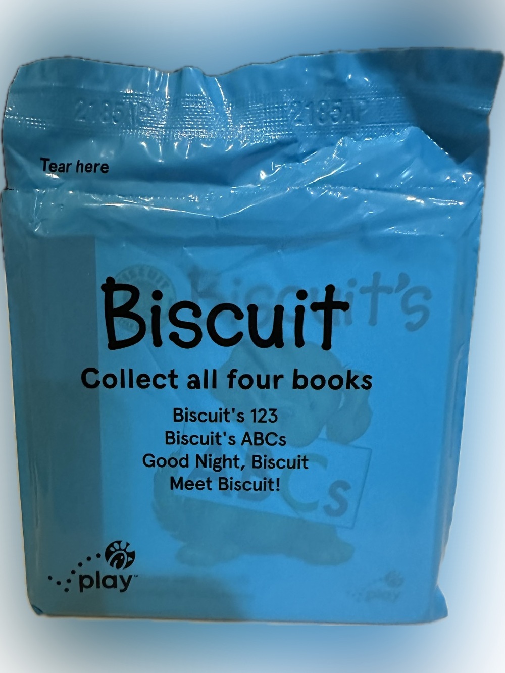 2025 BISCUIT’S ABCs BOARD BOOK BISCUIT DOG PUPPY COLLECTION CHICK FIL A KID MEAL